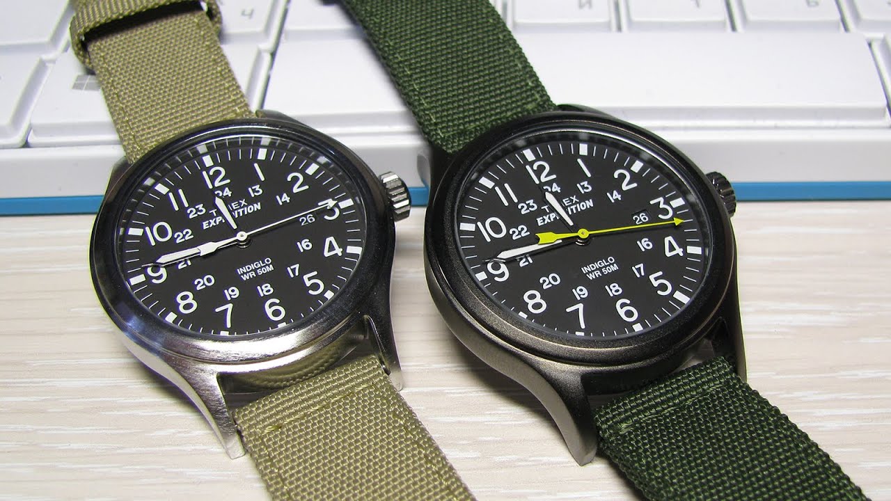Timex Expedition Scout T49961 vs Timex Expedition Scout T49962