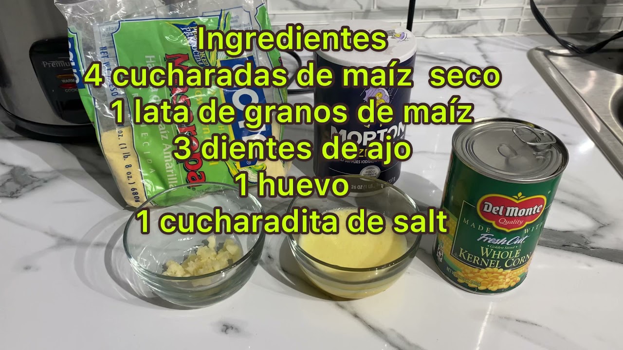 Receta de frituras de maíz 🌽,deliciosas😋 y en pocos minutos