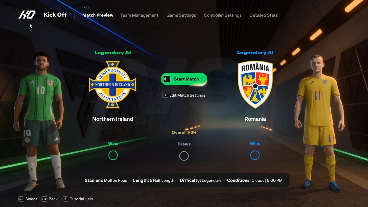 Irlanda de Nord vs Romania | EA FC 25 | Simulare [4K 60FPS]