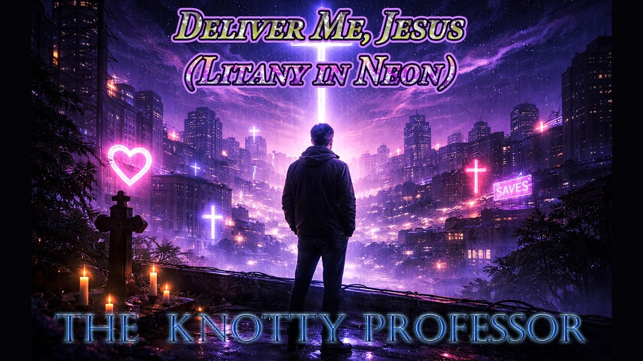 Deliver Me, Jesus Litany in Neon