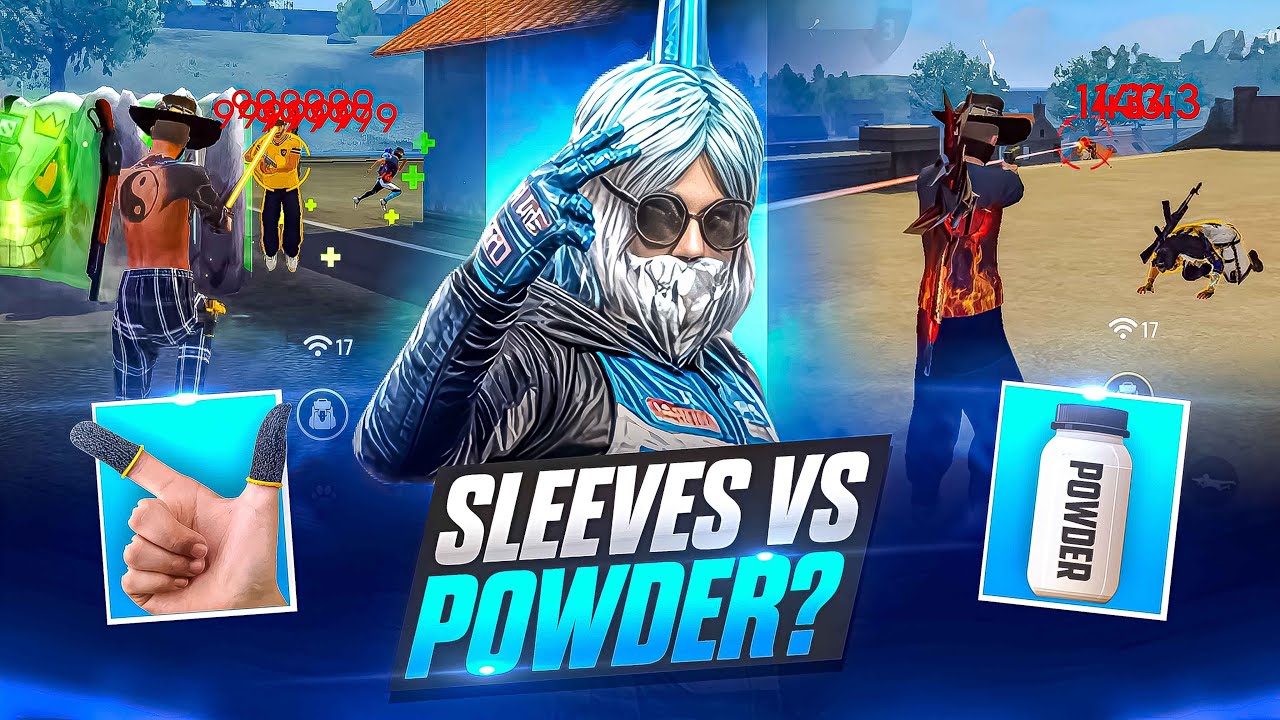 WANT PERFECT HEADSHOTS? | FINGER SLEEVES VS POWDER 🤯🔥 WHICH IS BETTER ? 🤔