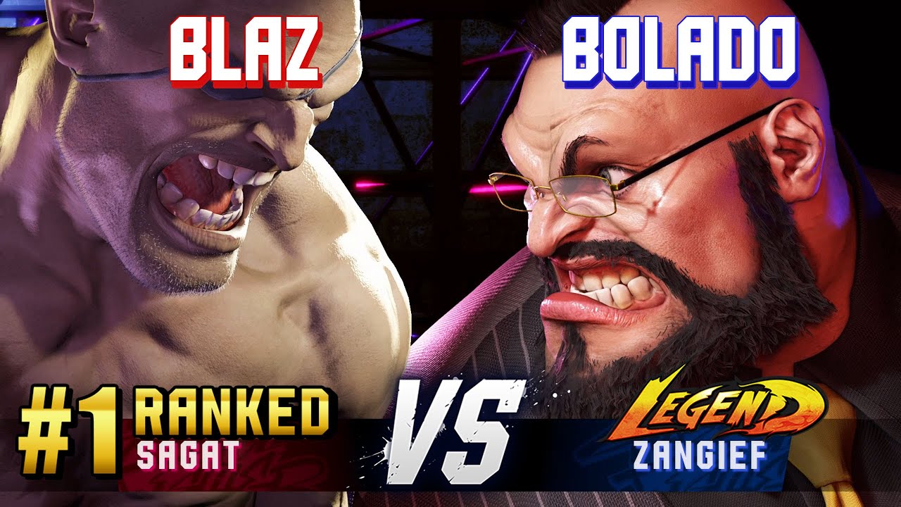SF6 ▰ BLAZ (#1 Ranked Sagat) vs ZANGIEF BOLADO (Zangief) ▰ High Level Gameplay