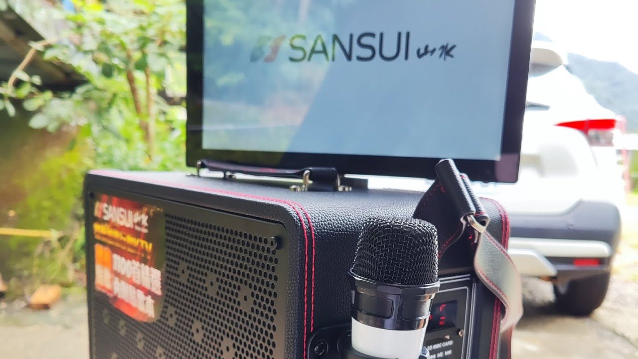 SANSUI 山水觸控可旋轉螢幕卡拉ok~行動KTV 來囉！