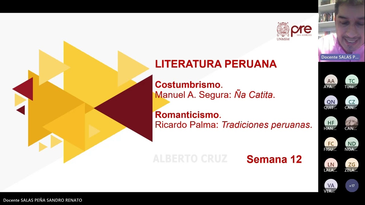 Literatura - Semana 12 - Pre San Marcos Ciclo 2023-I