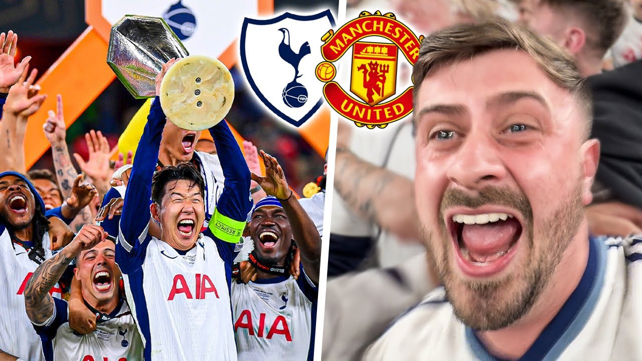 WE ARE EUROPEAN CHAMPIONS!! 🏆 TOTTENHAM vs MAN UTD (1-0)