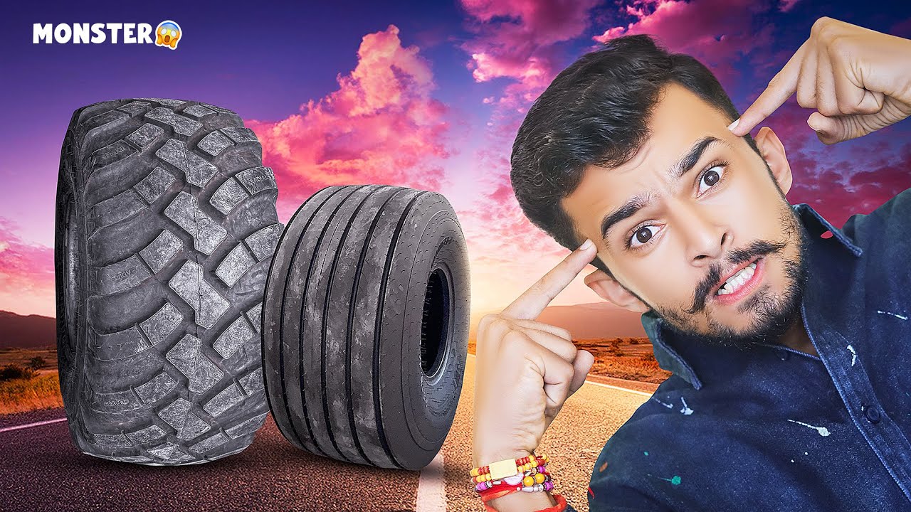 New Tractor Ke Liye Monster Tyre Le Aaye❤️|| Guru Veer Vlogs 