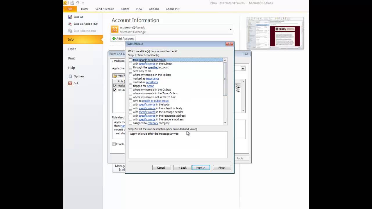 How To Forward Emails in Outlook 2010