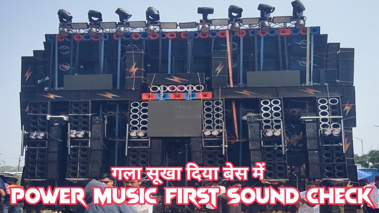 Power Music First Sound Check on Motto Mela 2026 #powermusic #mottomela 