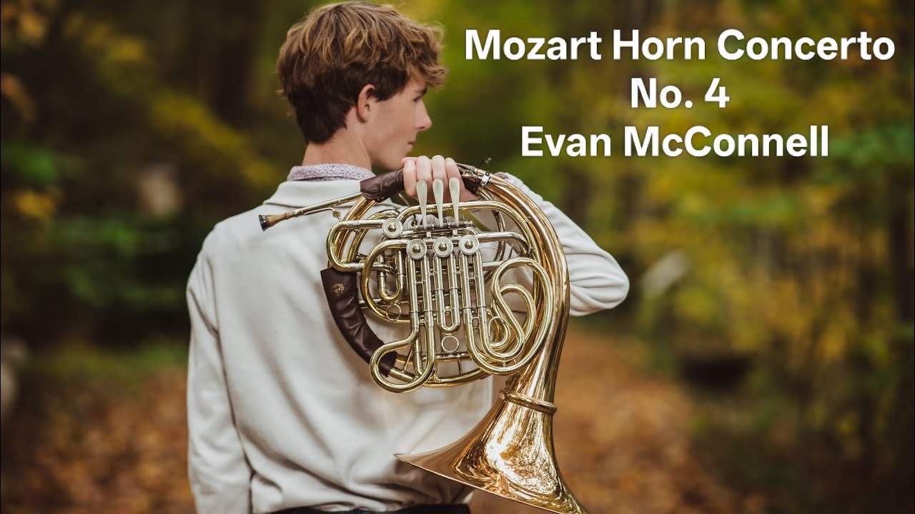 Mozart Horn Concerto No. 4 First Movement with Cadenza 