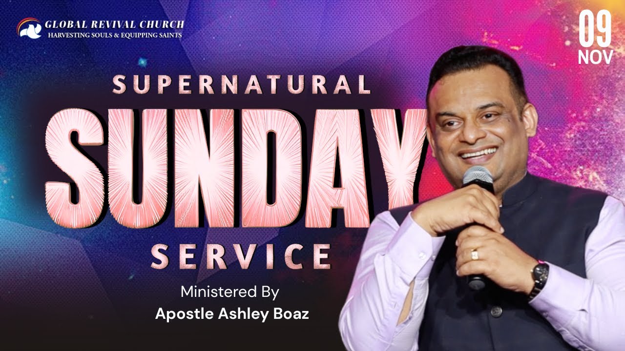 🛑 Live | Supernatural Sunday Service | Ministered By - Apostle Ashley Boaz | #grctv #live