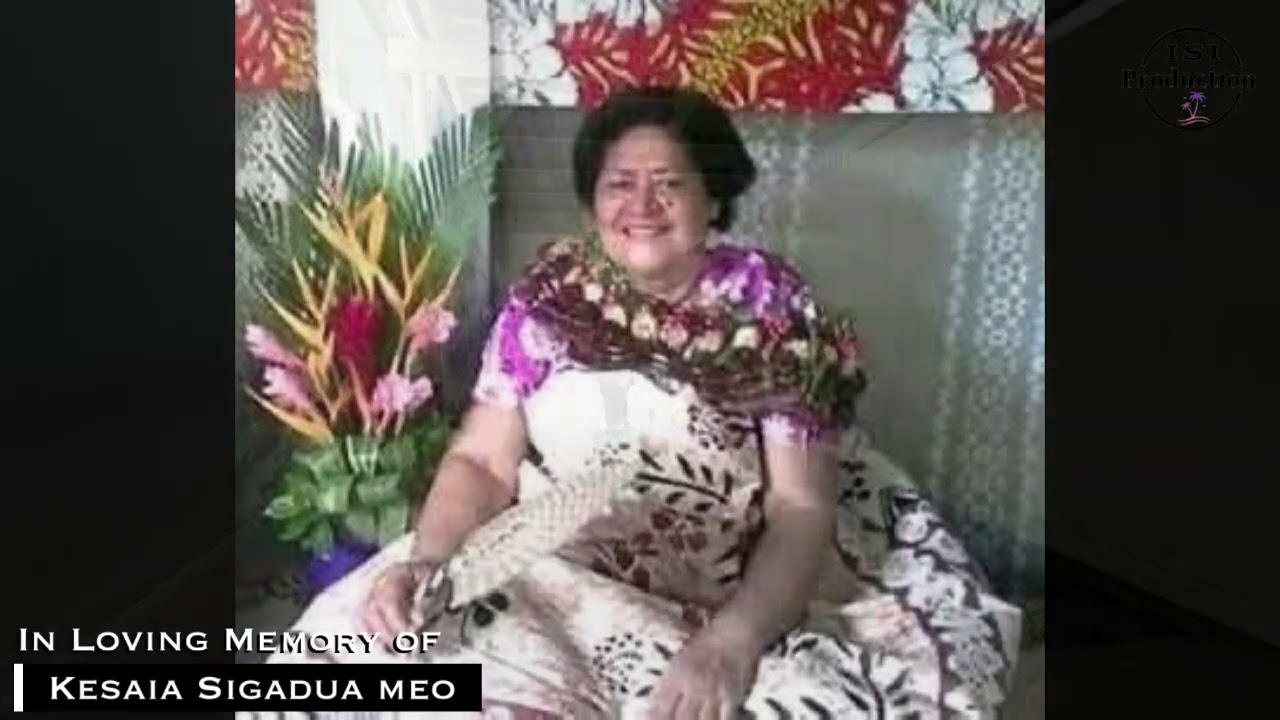 Homegoing celebration for the Late Kesaia Sigadua Meo.