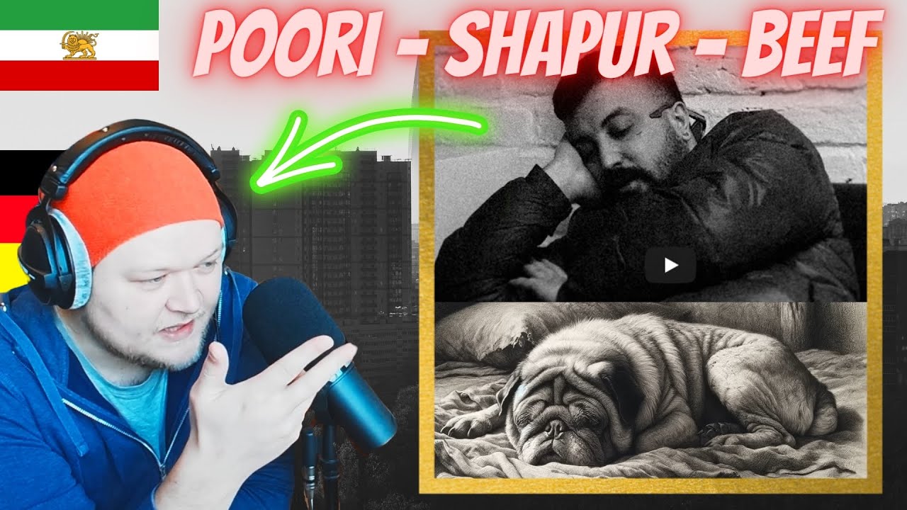 Poori - Khashme Shab | Shapur - Sagpedar | GERMAN rapper reacts