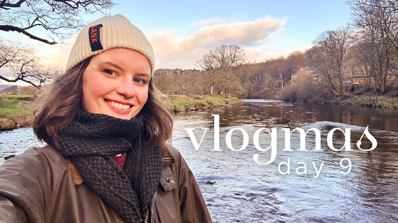 Behind the scenes on a photoshoot | Vlogmas Day 9