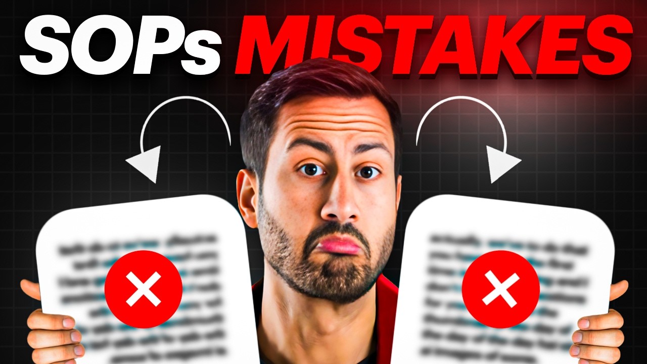 5 BEGINNER Standard Operating Procedure Mistakes to Avoid in 2025