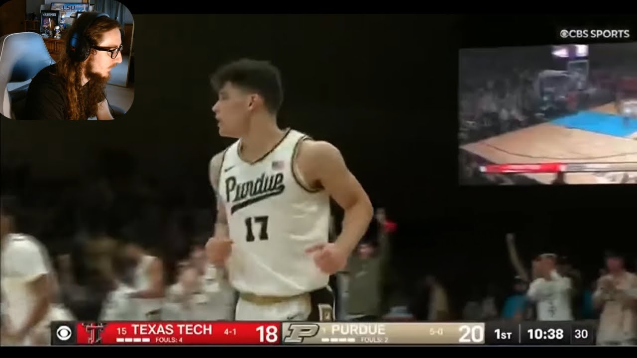 Блин... насколько хорош Purdue? - Лучшие моменты Purdue против Texas Tech, занявших 1-е место | С...