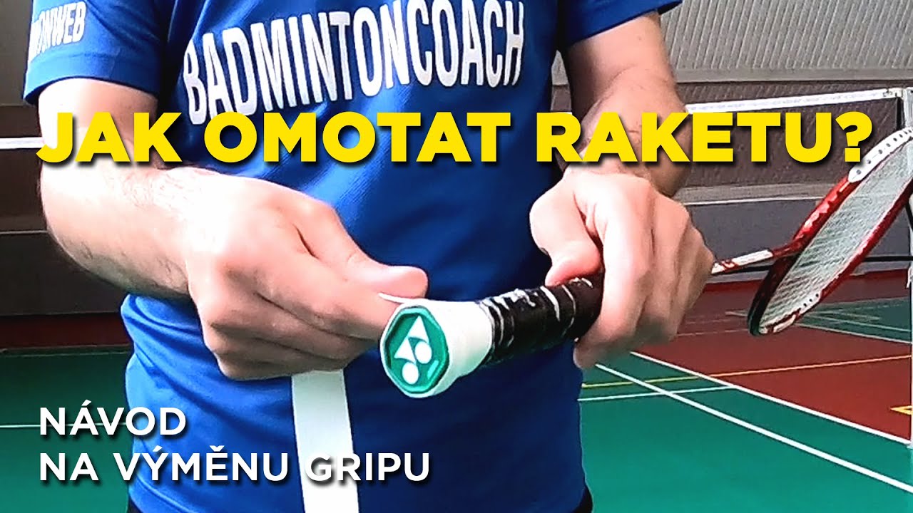 Jak si omotat raketu: návod na výměnu gripu u badmintonové rakety
