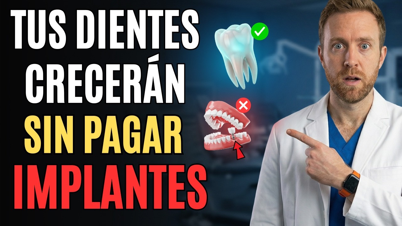 ¡No Gastes en IMPLANTES! El Secreto Japonés para que tus DIENTES vuelvan a CRECER