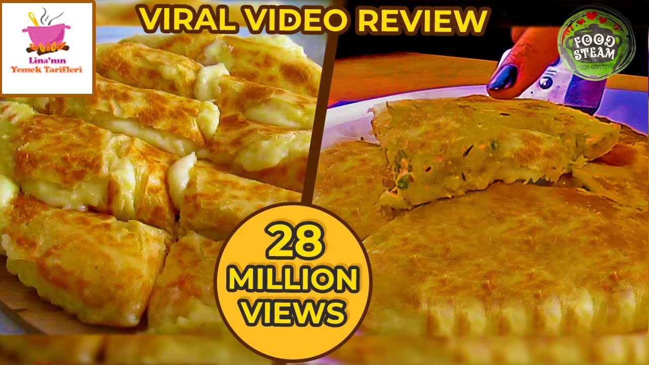 Viral Turkish Soft and PERFECT flavour Potato Cheese Filling Yumuşak Ve Izzeti MÜKEMMEL Evde PATATES