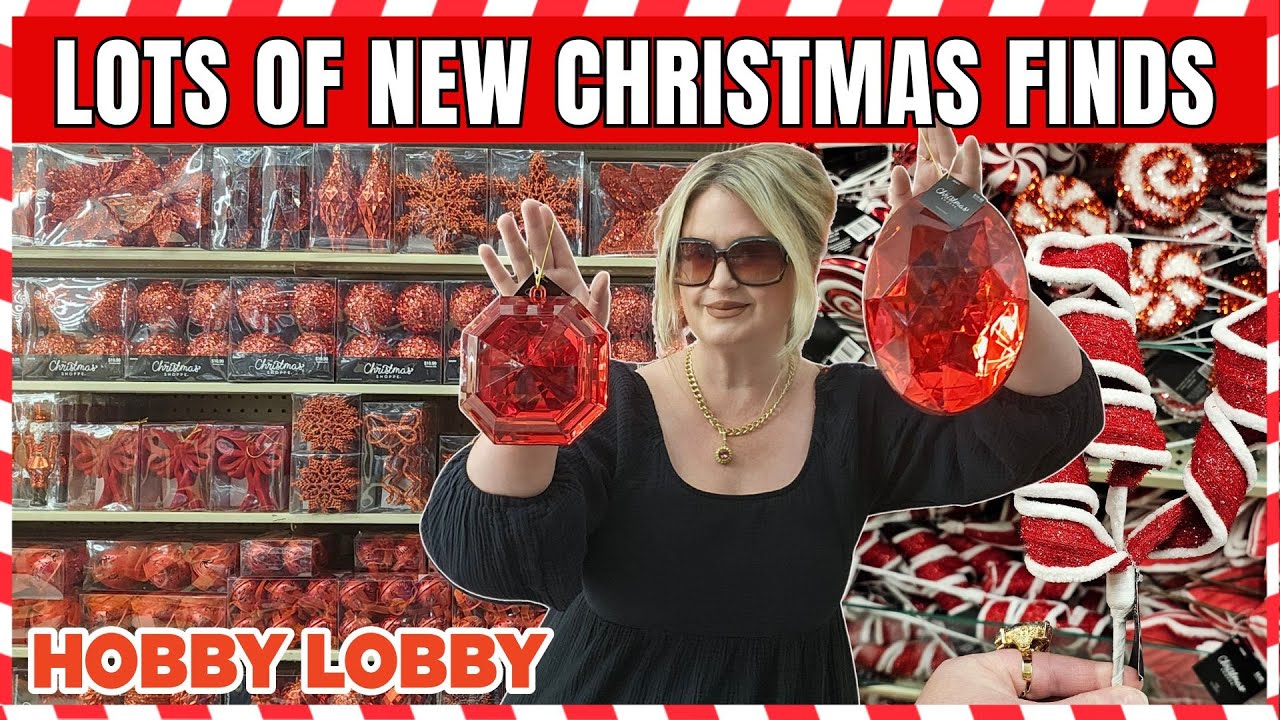 Hobby Lobby ALL NEW CHRISTMAS 2025 FINDS In store | MUST SEE FINDS | #hobbylobby