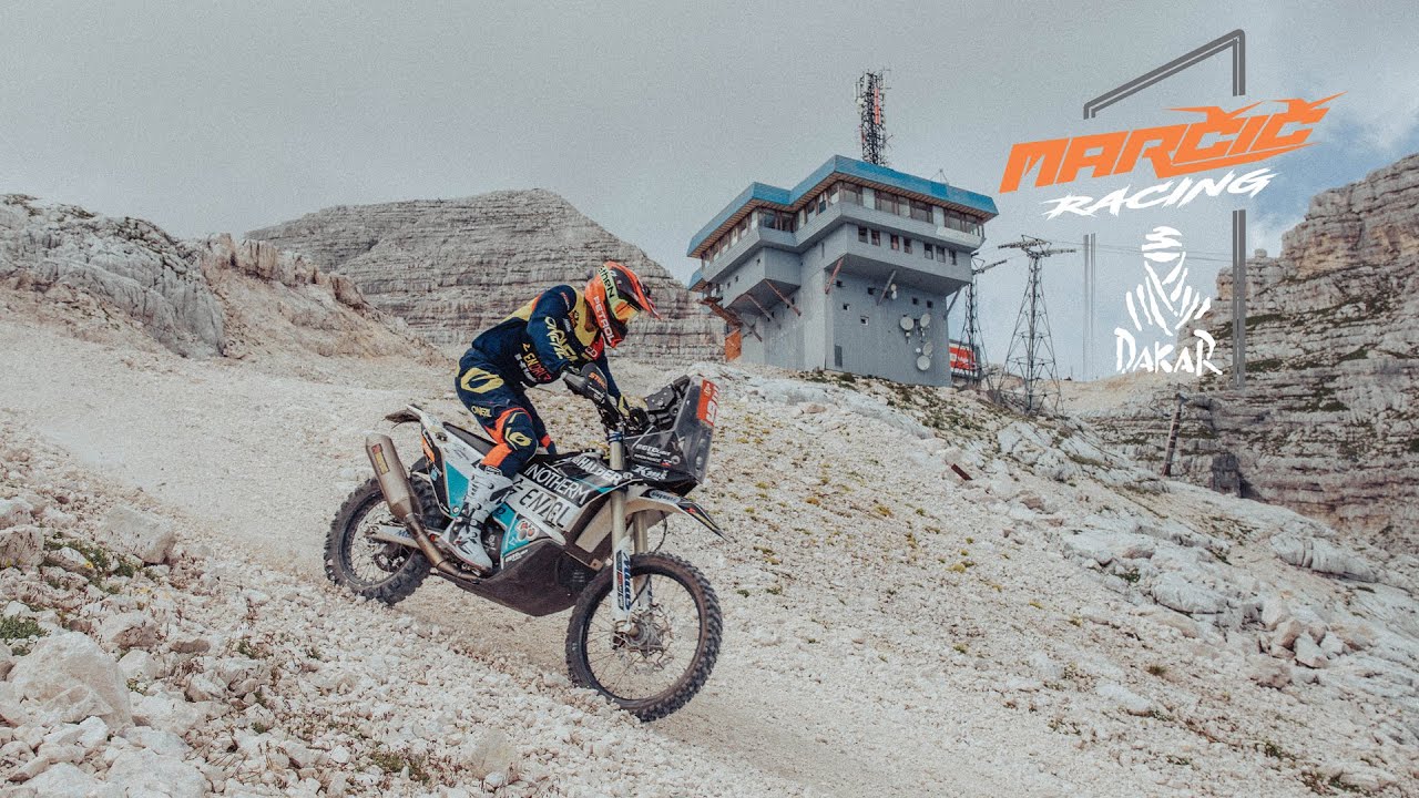 Riding my Dakar bike to the highest ski resort in Slovenia, Kanin | Vlog 22