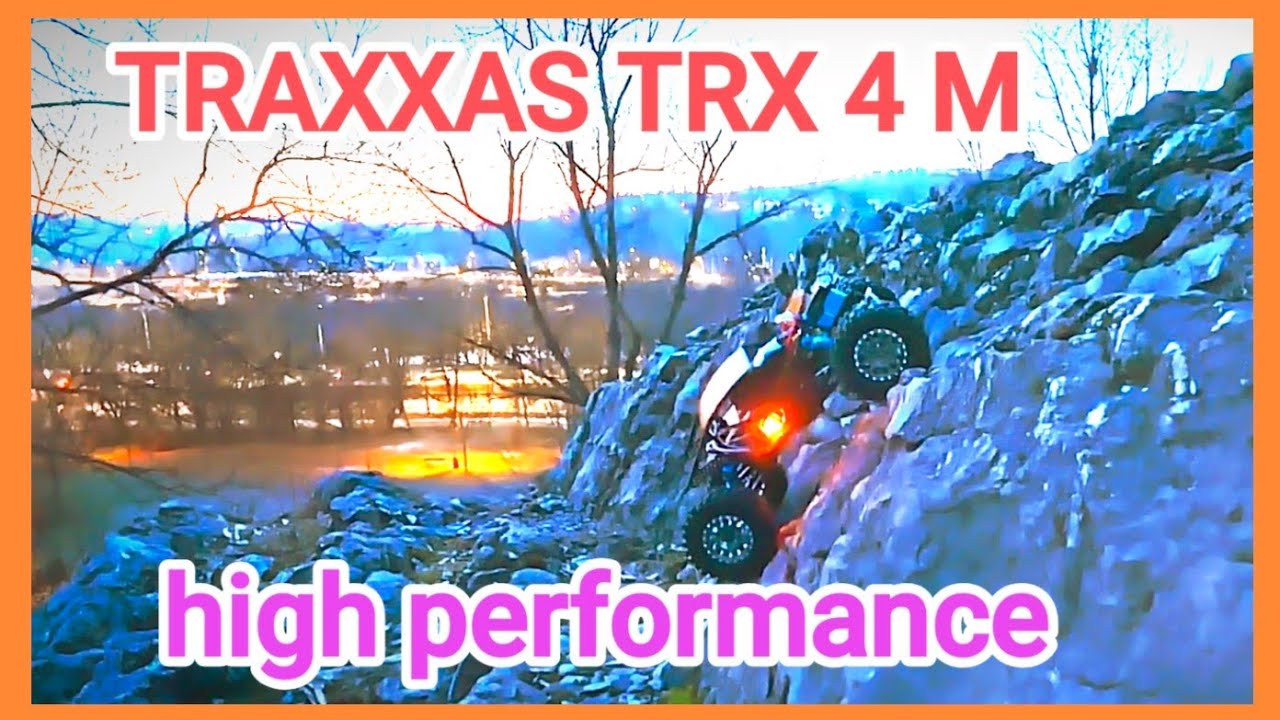 TRAXXAS TRX 4 M, carbon châssis. Amélioration et teste 😲😲😲