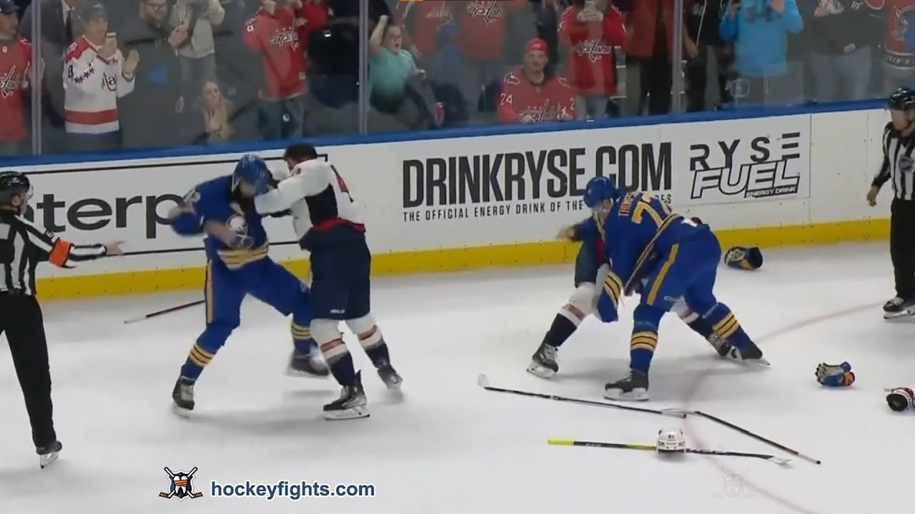 Tom Wilson vs Jordan Greenway and Max Pacioretty vs Tage Thompson Apr 11, 2024
