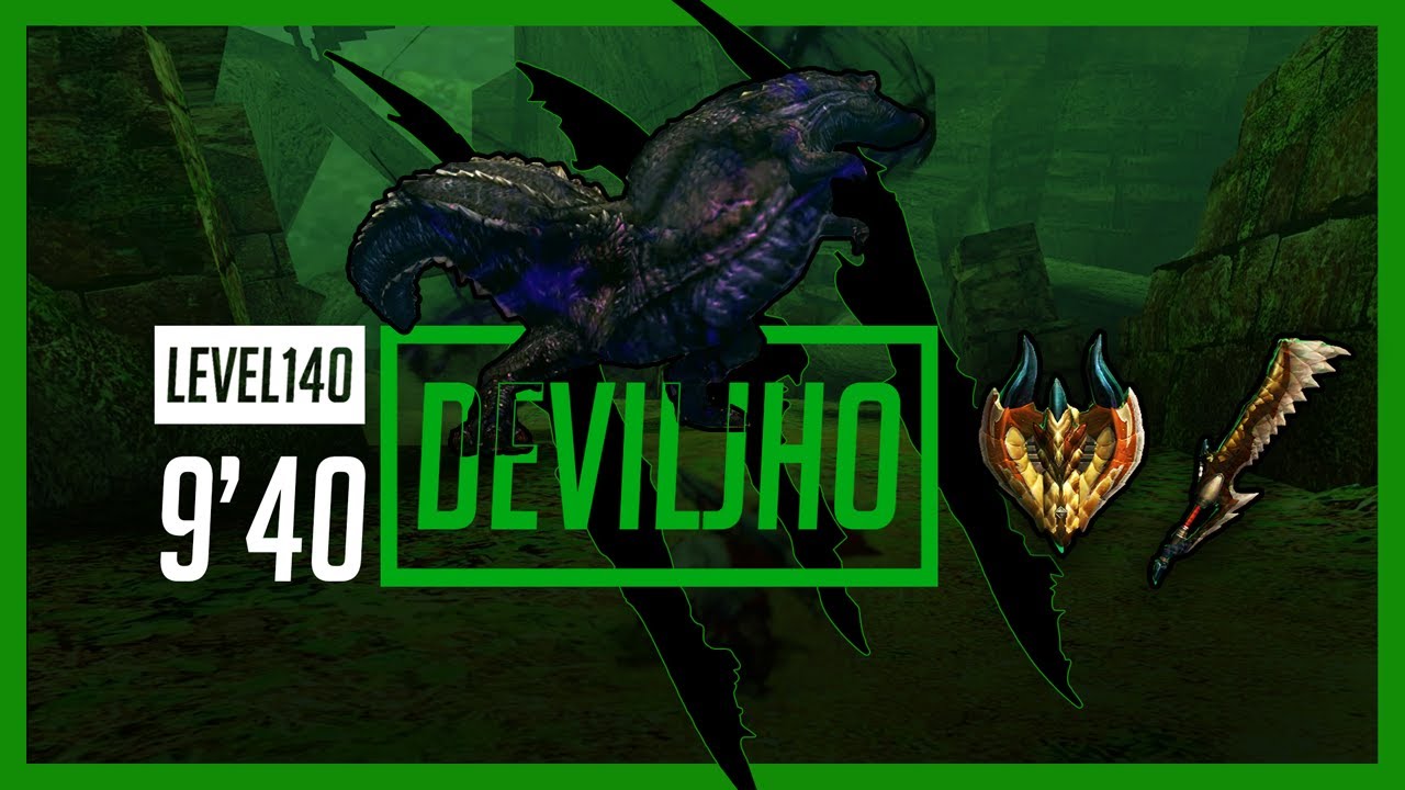 [MH4U/Citra] Lv140 Deviljho | CB | 9'39