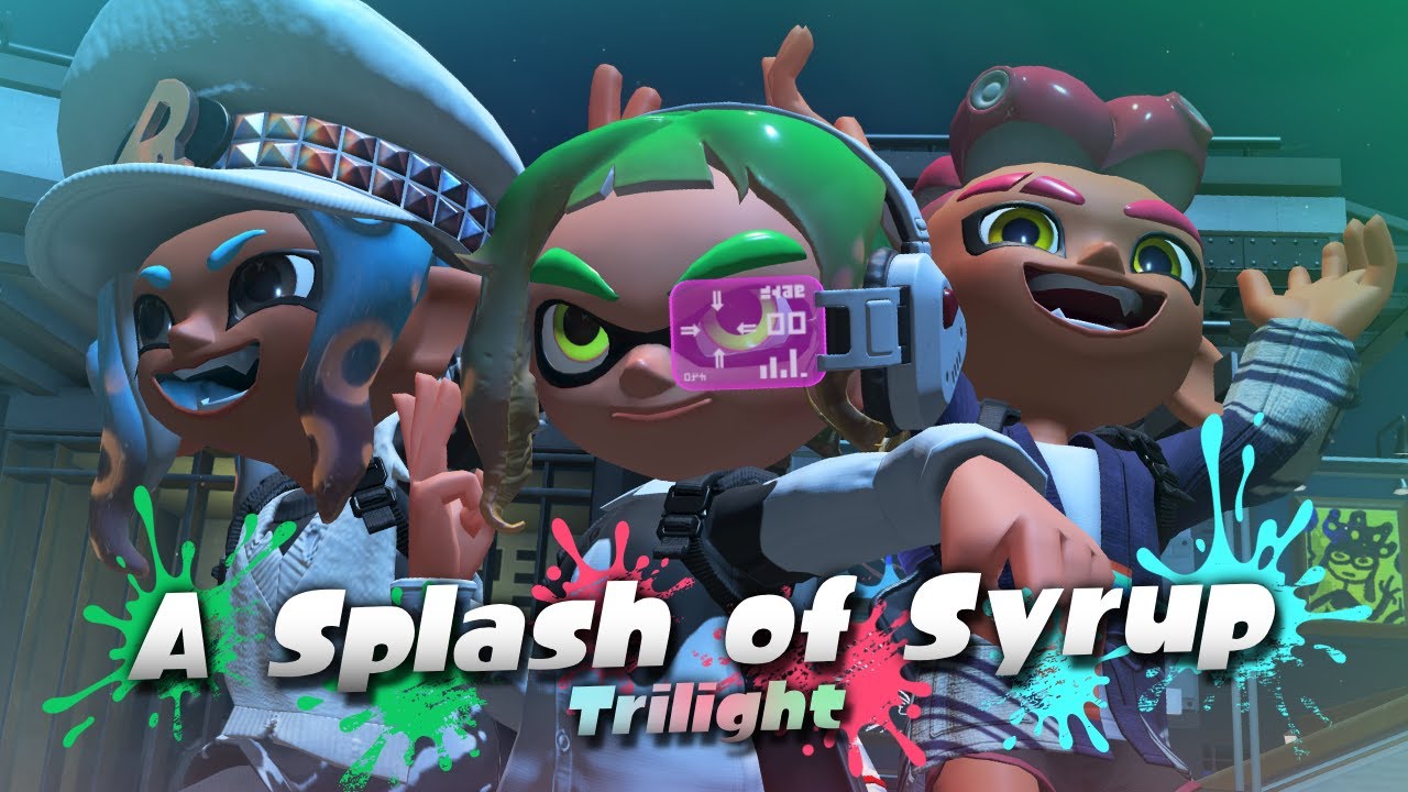 💦 A Splash of Syrup // VICTORY RUN 🍭 Official Music Video ~ Trilight (Splatoon Fan Idols)