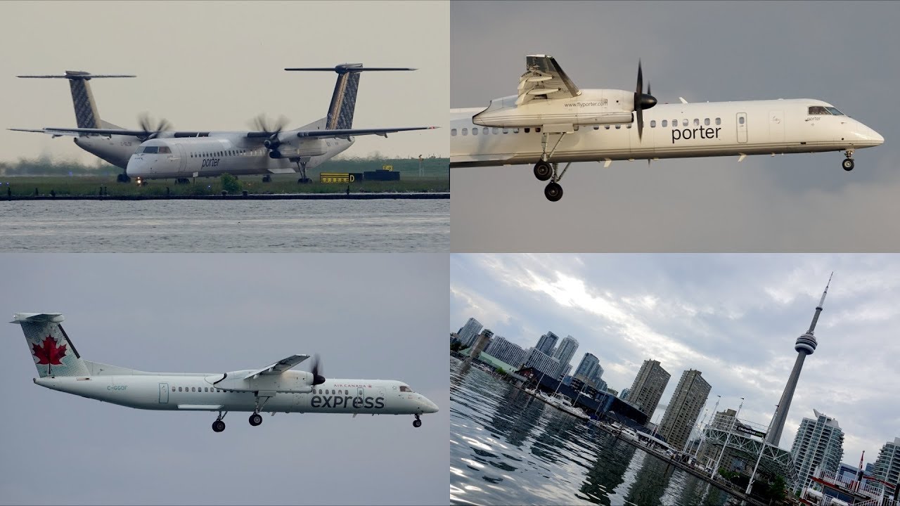 Toronto City Planespotting at Billy Bishop Airport (CYTZ)  | ATC Communications | | Jun/13/2019