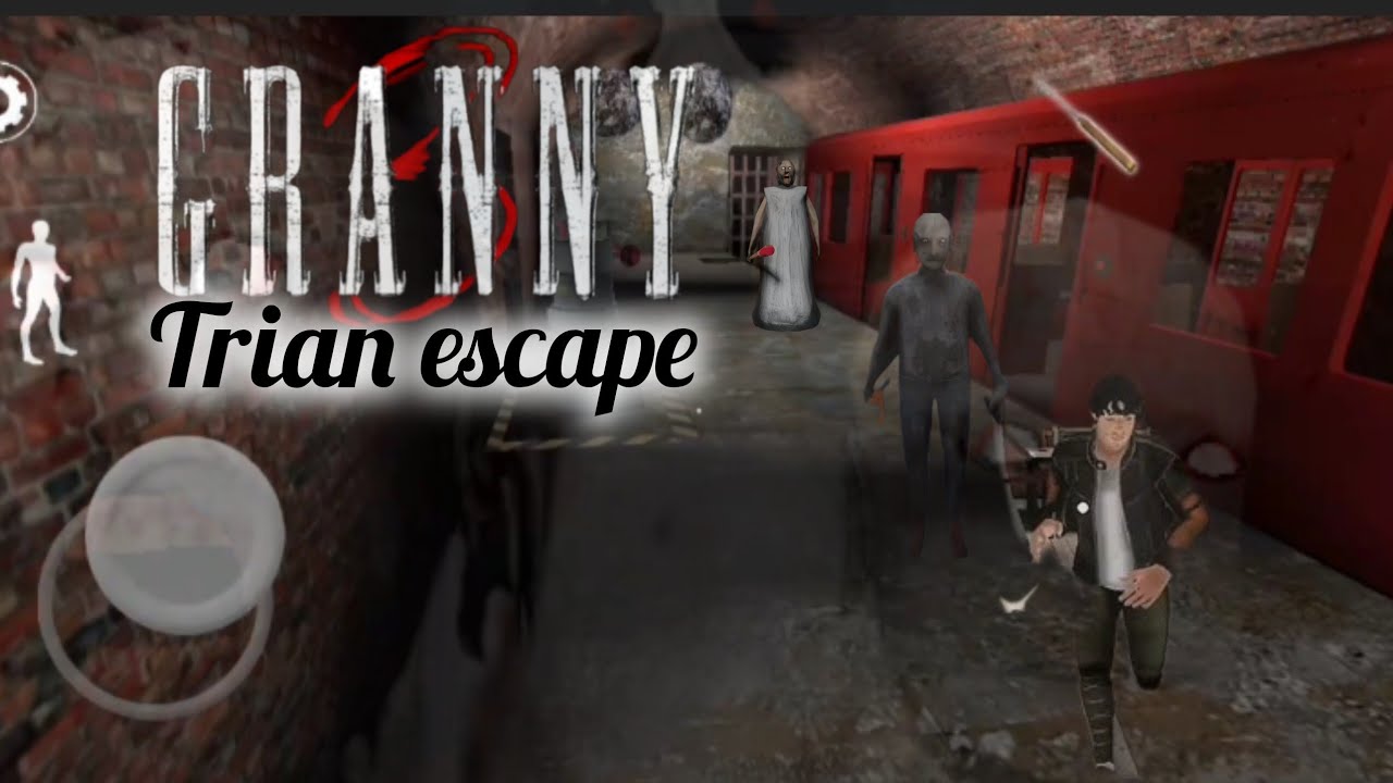 Kidnapping granny with train and grandpa crying 😁 trian escape full gameplay