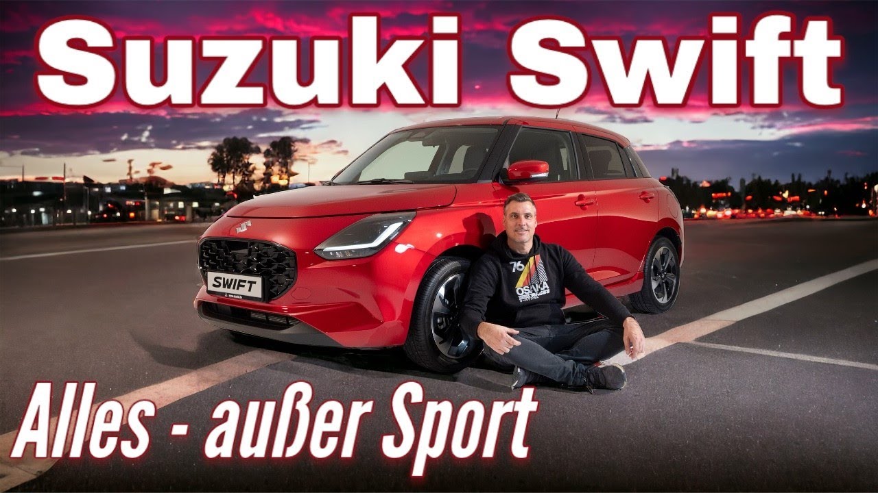 Suzuki Swift 2024: Was kann der Kleinwagen? Kommt ein neuer Swift Sport? Check | Review | Preis