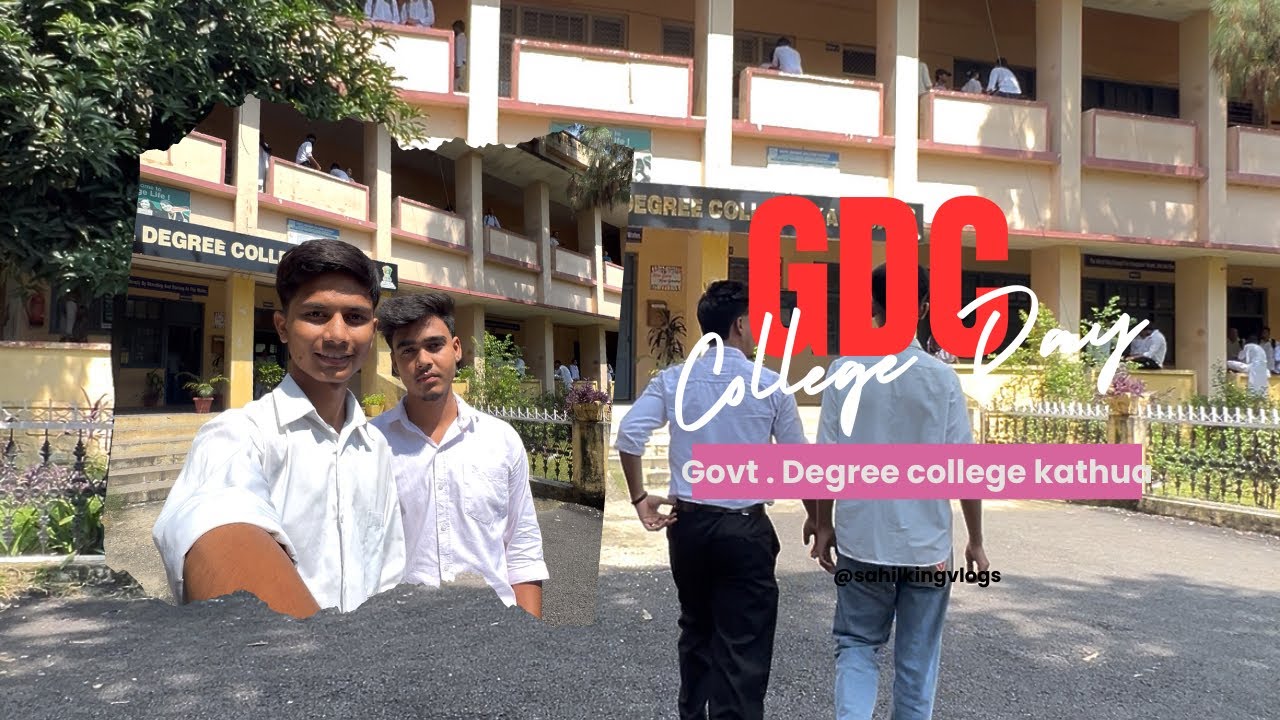 GDC kathua 📍 college 📚vlogs || part 2 ✌🏻#vlogs #india 