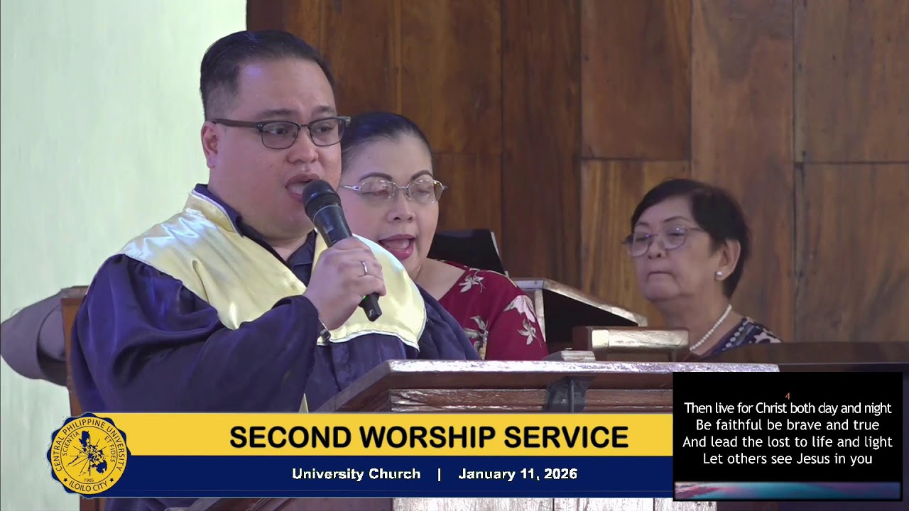 SECOND WORSHIP SERVICE