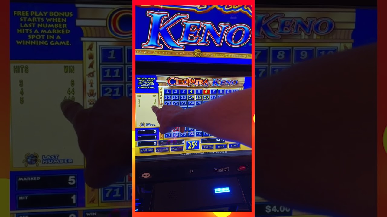 Let's Learn Cleopatra KENO!