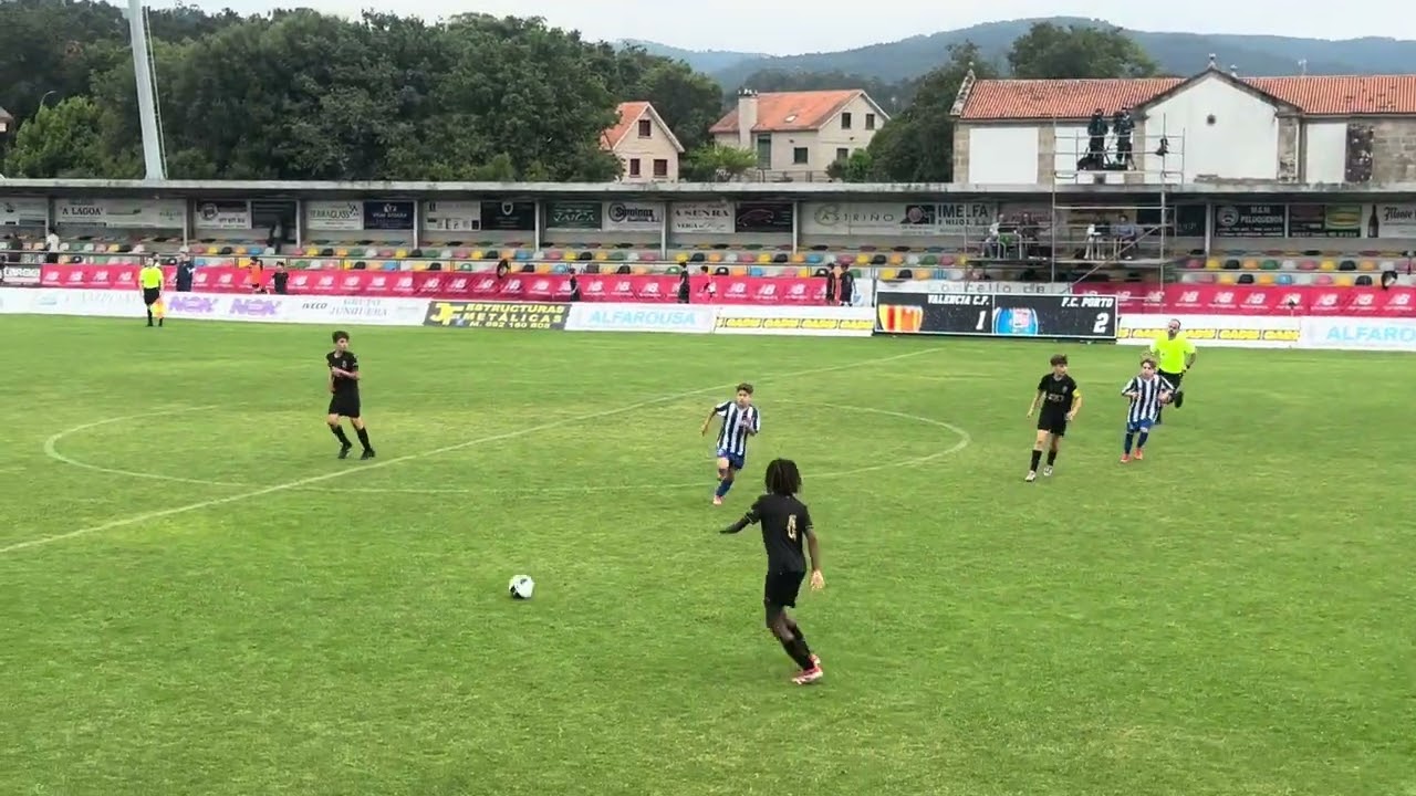 Valencia C.F. U12 VS F.C. Porto U12 (zweite Hälfte) Arousa Fútbol 7 CUP 2025
