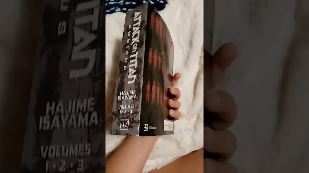 attack on titan manga omnibus volume 1 2 3