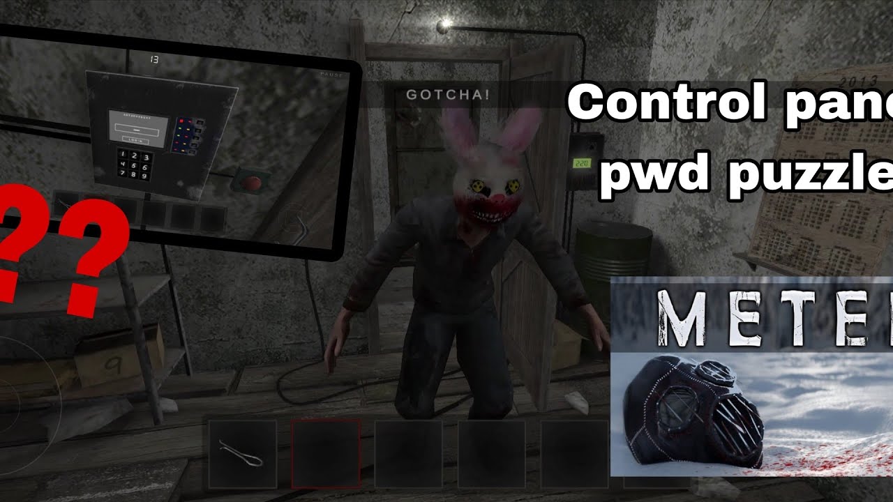 Metel Horror Escape Chapter 1 Control Panel Password Puzzle | Full Explanation