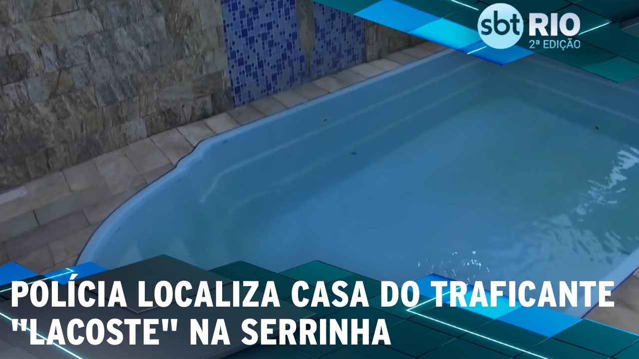 Pol&iacute;cia localiza casa do traficante 