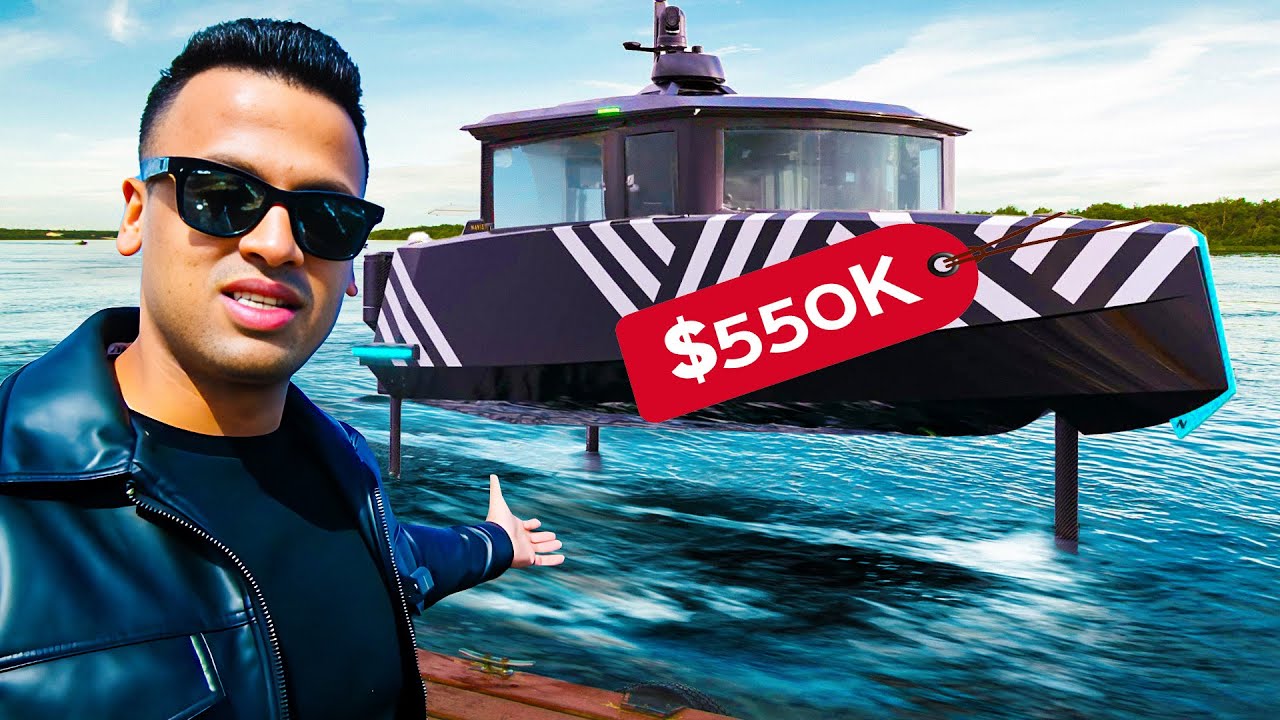 I Tested Navier's Flying Electric Boat