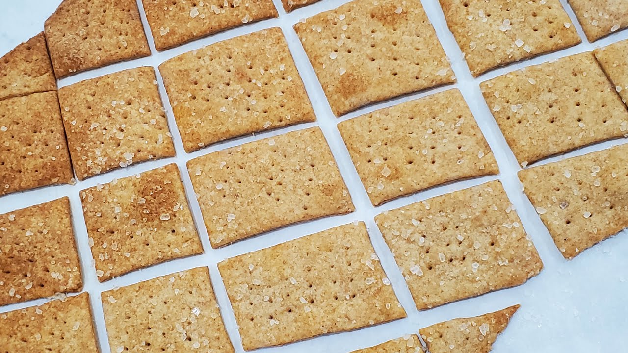 Sourdough Crackers in two hours from discard starter