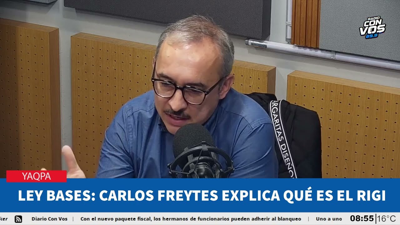 RIGI | Carlos Freytes en Radio con Vos