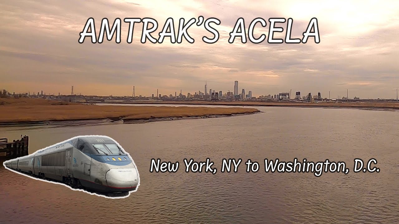 Full Ride: Washington, DC to New York City - Amtrak's Acela