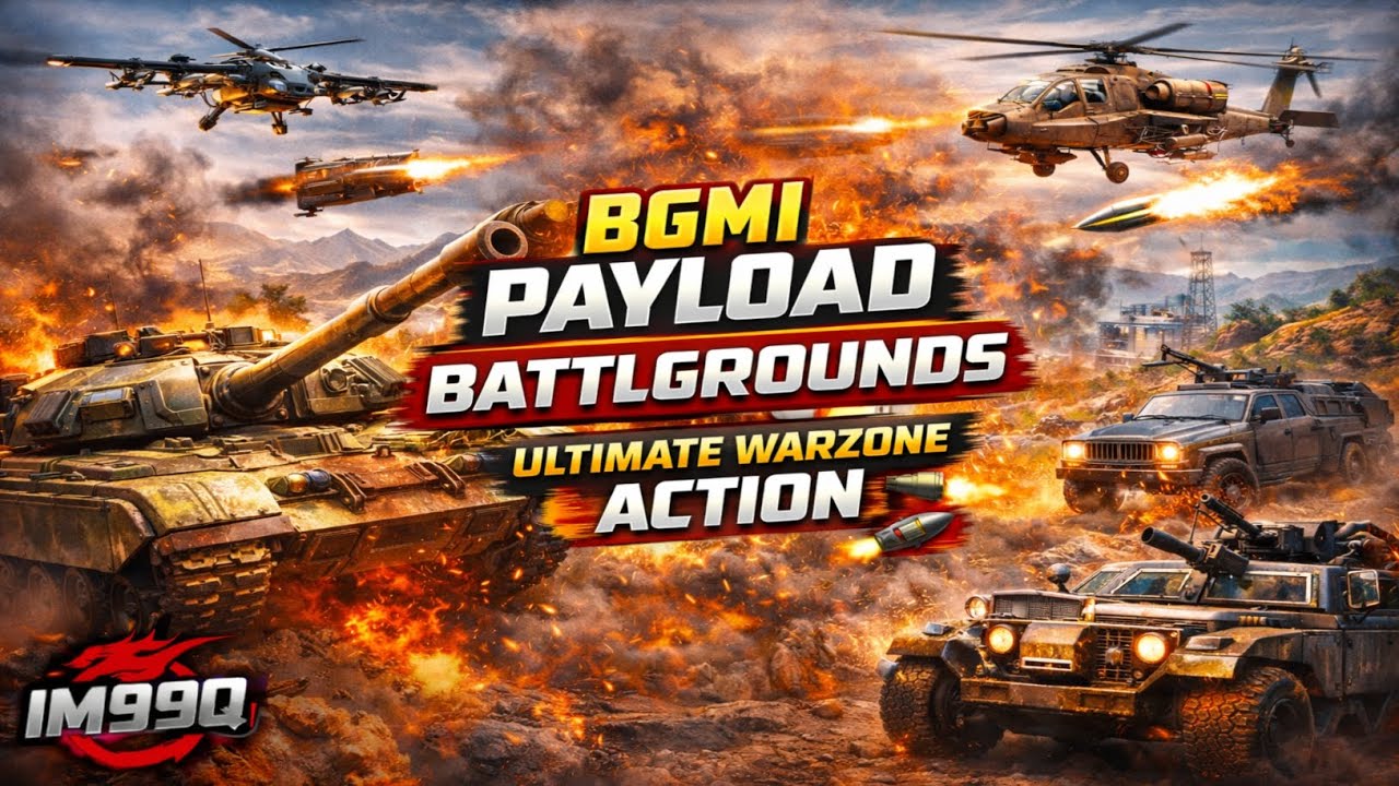 BGMI Payload | Ultimate Warzone Action 💥 | Intense Helicopter & Tank Fights