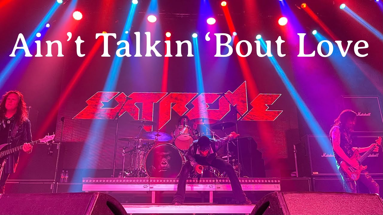 Extreme - Ain’t Talkin’ ’bout Love (Van Halen) Live cover in Madrid Front Row View