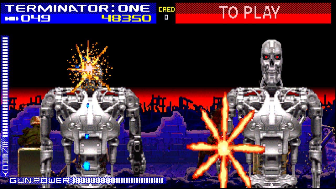 Terminator 2: Judgement Day Longplay (Arcade) [4K]