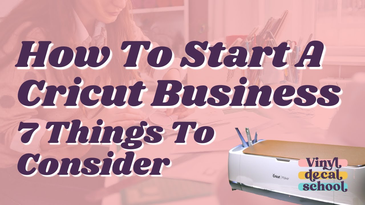 Как начать бизнес Cricut — 7 вещей, которые следует учесть // Советы по бизнесу Cricut для начина...