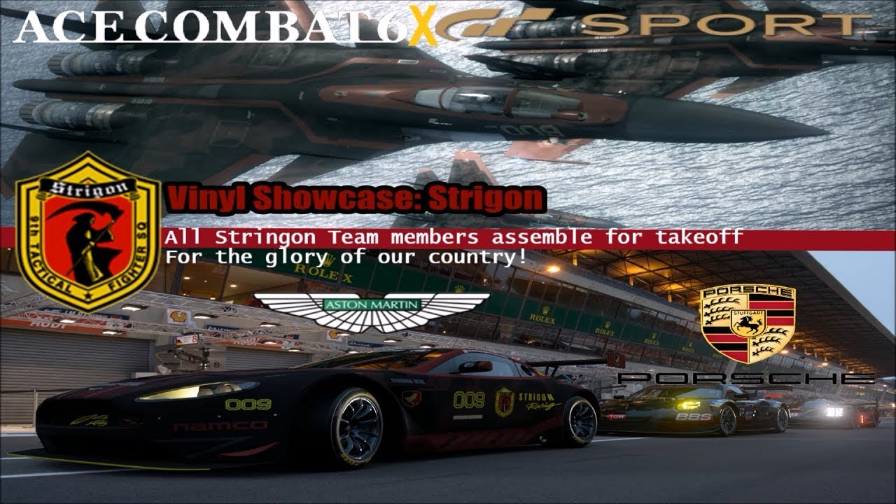GT Sport - Livery Showcase: Strigon #1 | Aston Martin V12 Vantage GT3 & Porsche