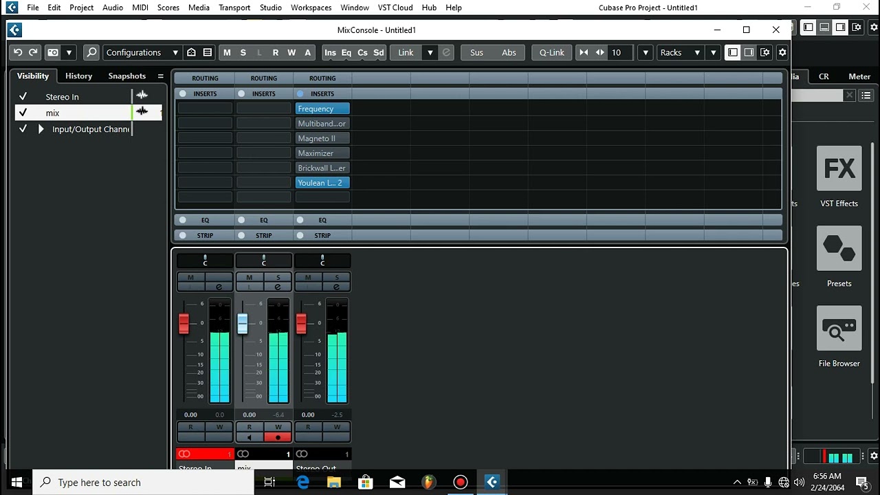 Professional Audio Mastering In Cubase Pro 12
