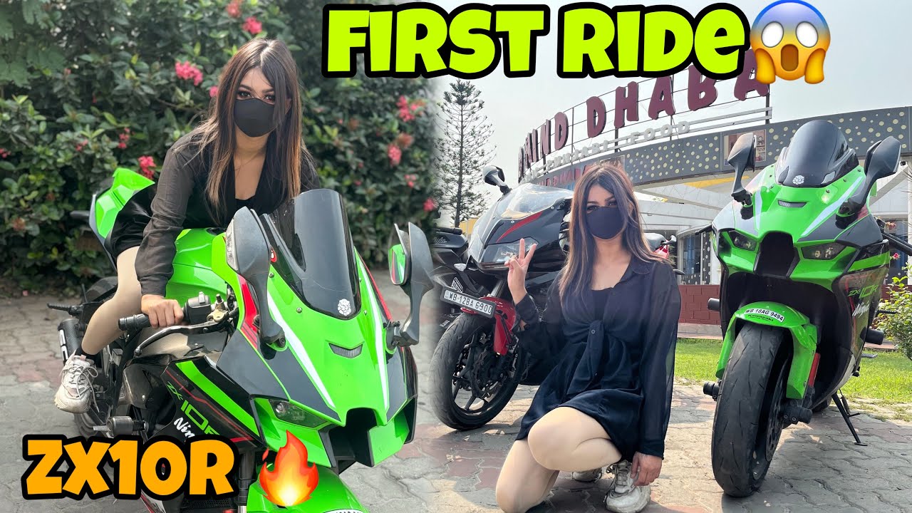 🔥kolkata highway road 😍||Sunday ride with Superbike zx10r girl Rider 😱