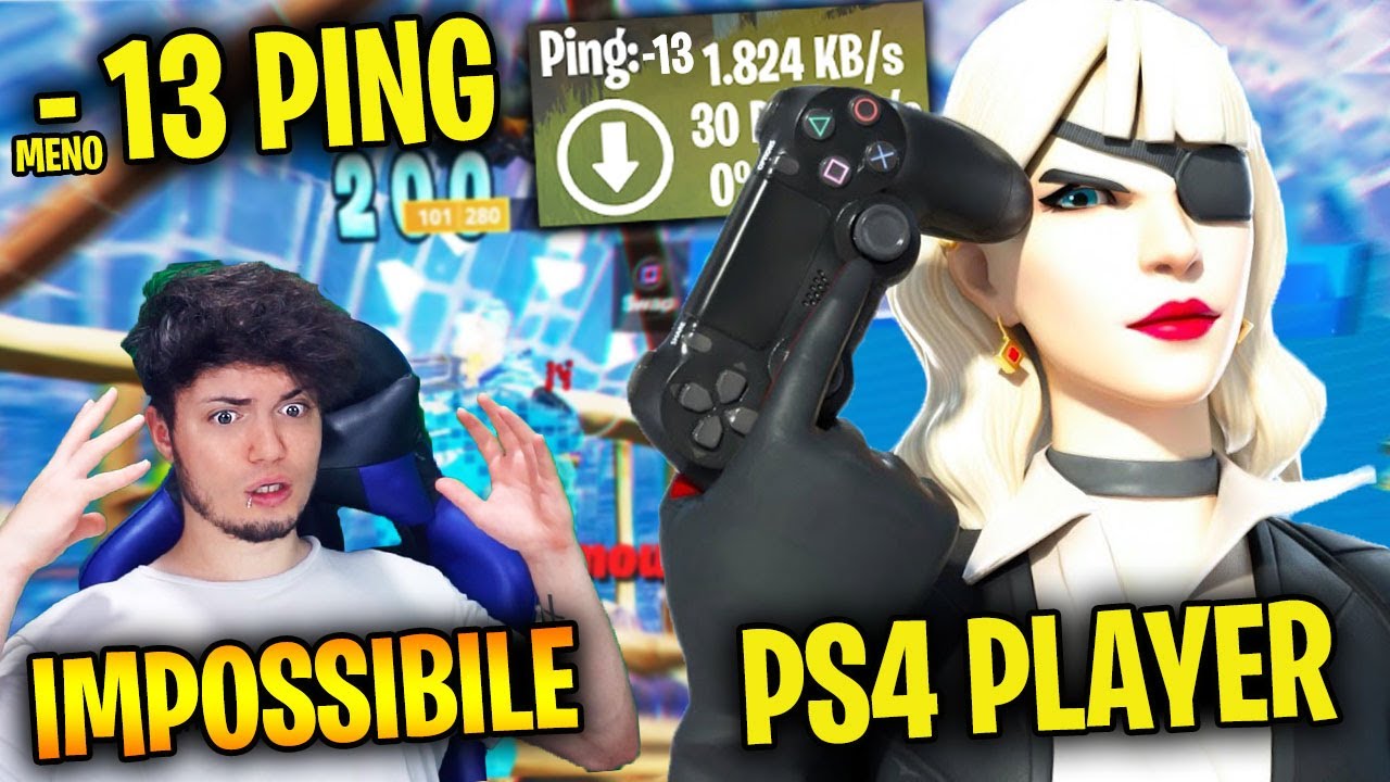GIOCA con MENO13 di PING ed è Il PS4 PLAYER più FORTE mai VISTO!APRIAMO la SEZIONE EX CONSOLE?